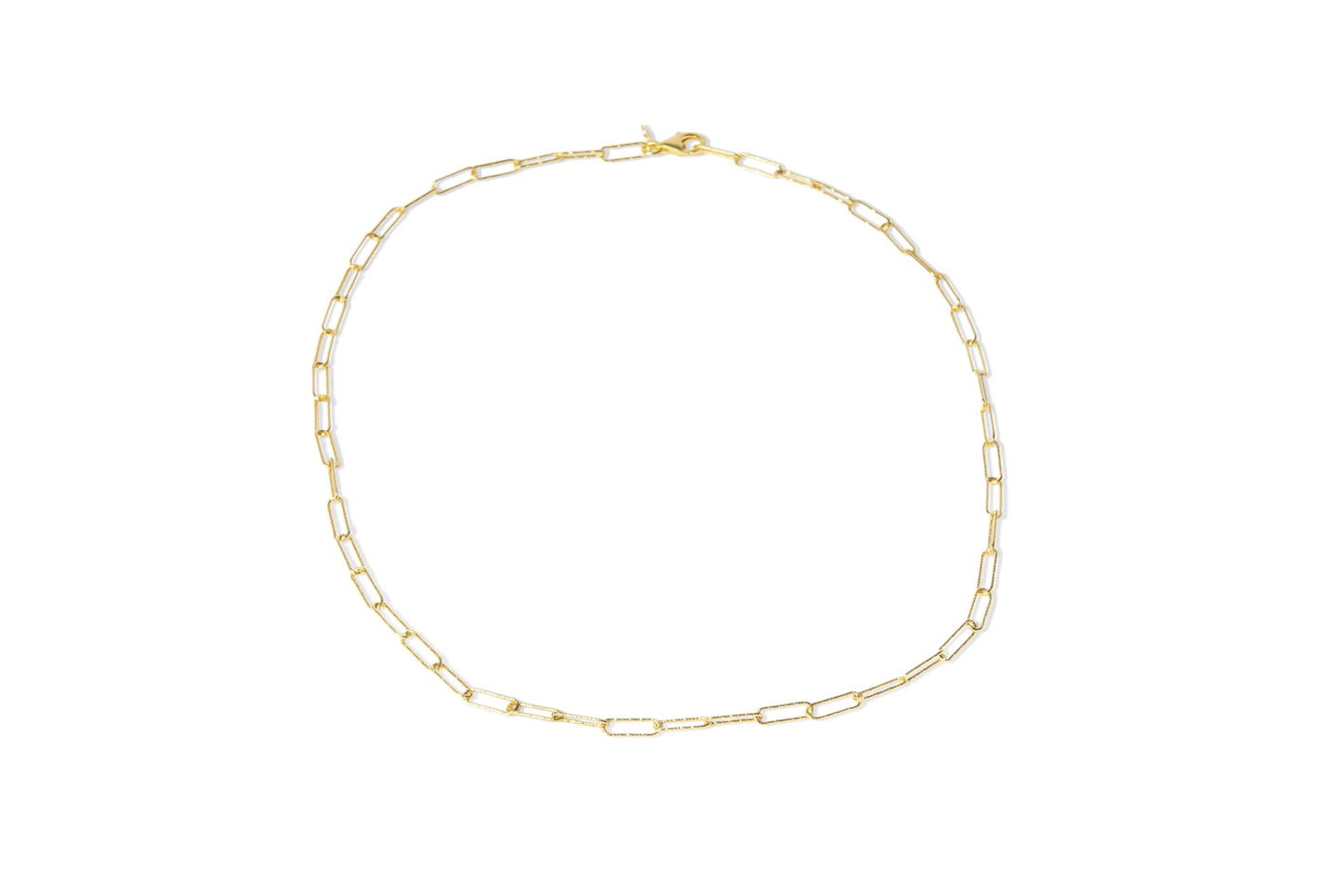 Collana in argento dorato 925/°°°