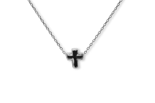 Collana in argento 925/°°° con pendente a croce