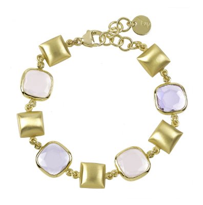 Bracciale con quattro paste vitree