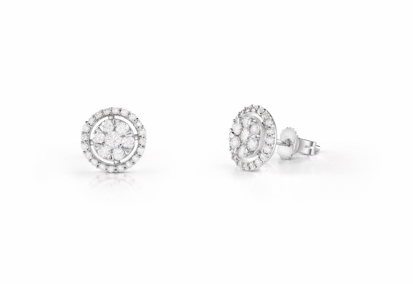 Orecchini punto luce Super Magic con diamanti